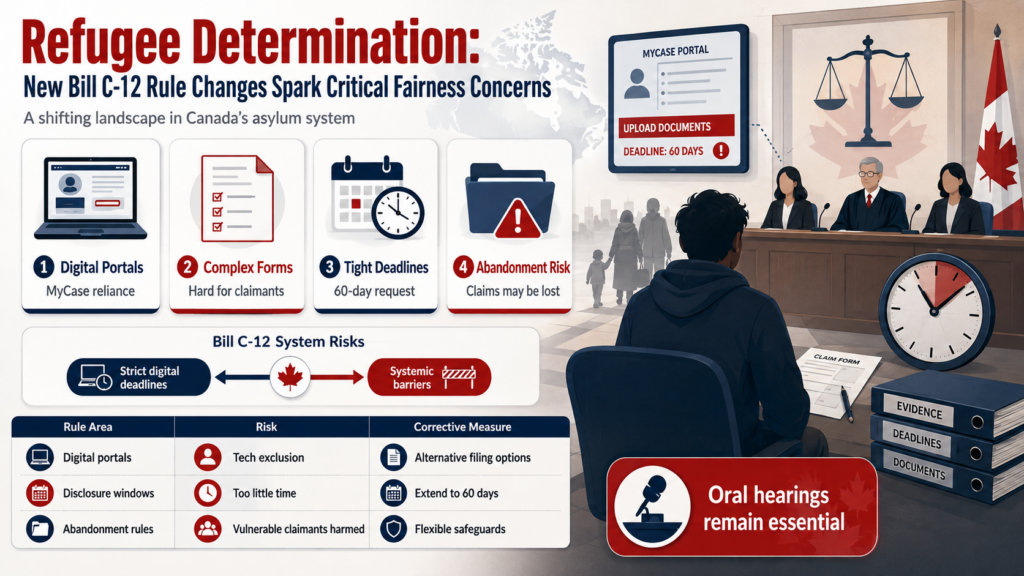 Refugee Determination: New Bill C-12 Rule Changes Spark Critical Fairness Concerns