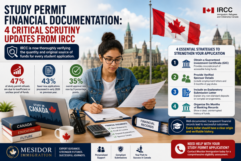 Study Permit Financial Documentation: 4 Critical Scrutiny Updates from IRCC
